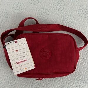NWT Kipling Crossbody Red